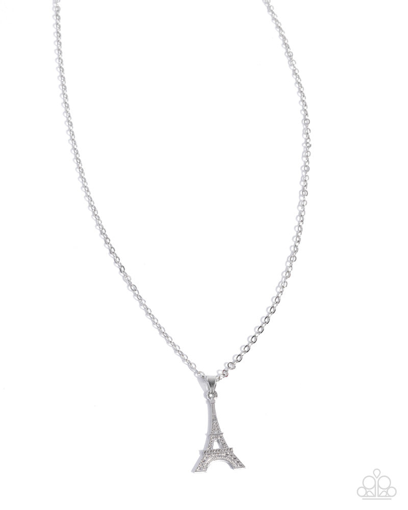 Eiffel Tower Eloquence - Silver - Paparazzi