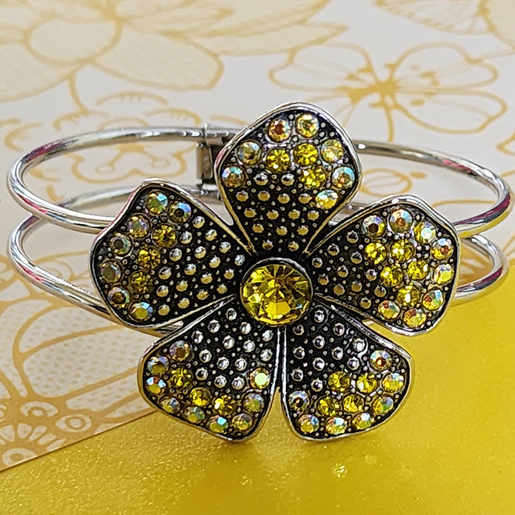 Bedazzled Bloom - Yellow - Paparazzi