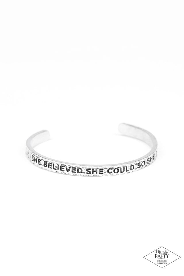 She Believed She Could - Silver - Paparazzi