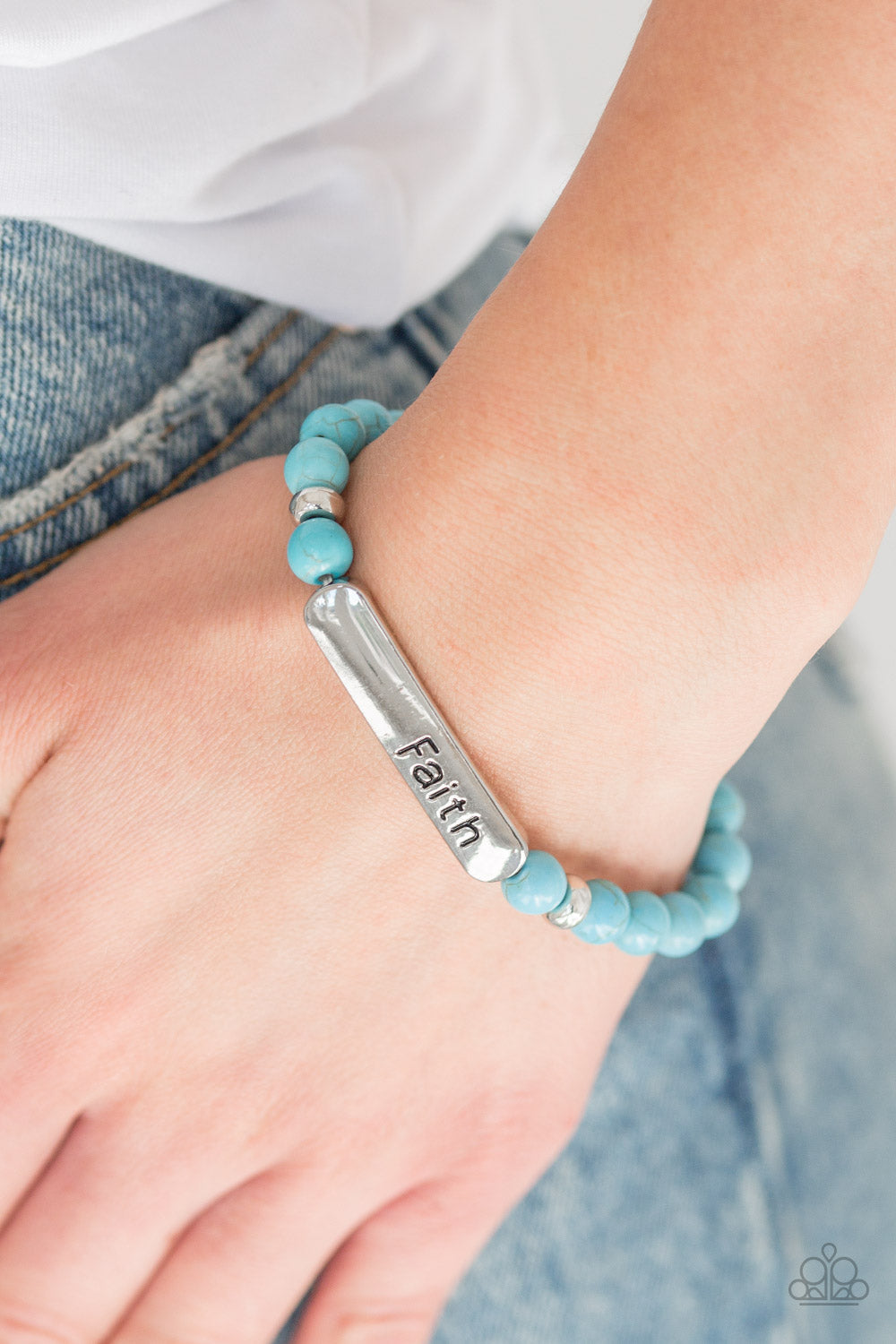 Fearless Faith - Blue - Paparazzi