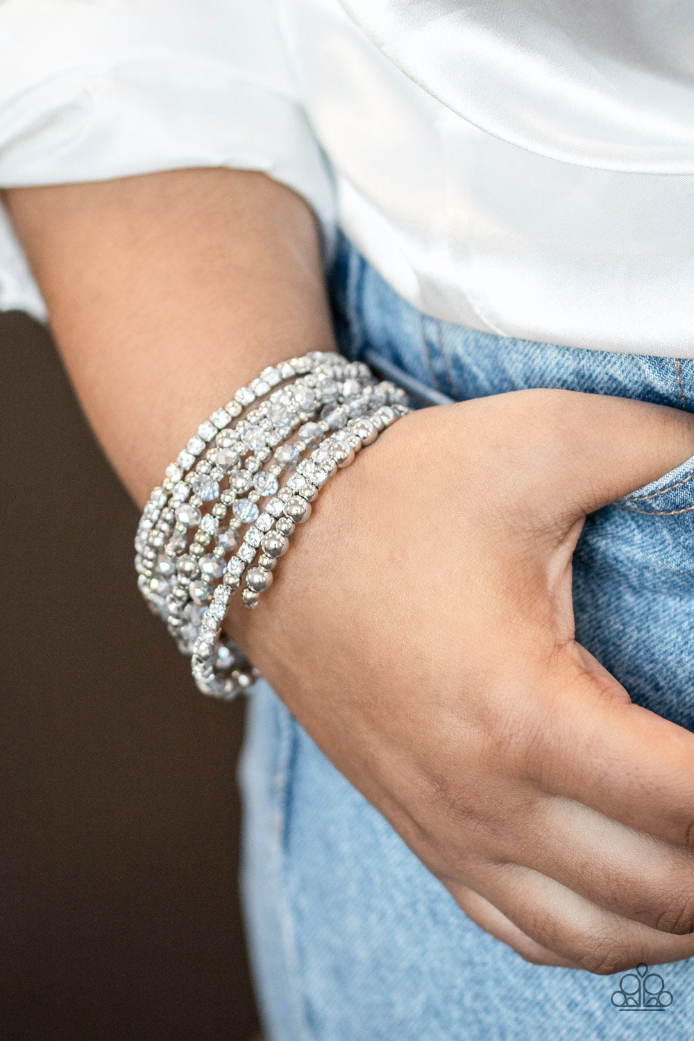 ICE Knowing You - Silver - Paparazzi
