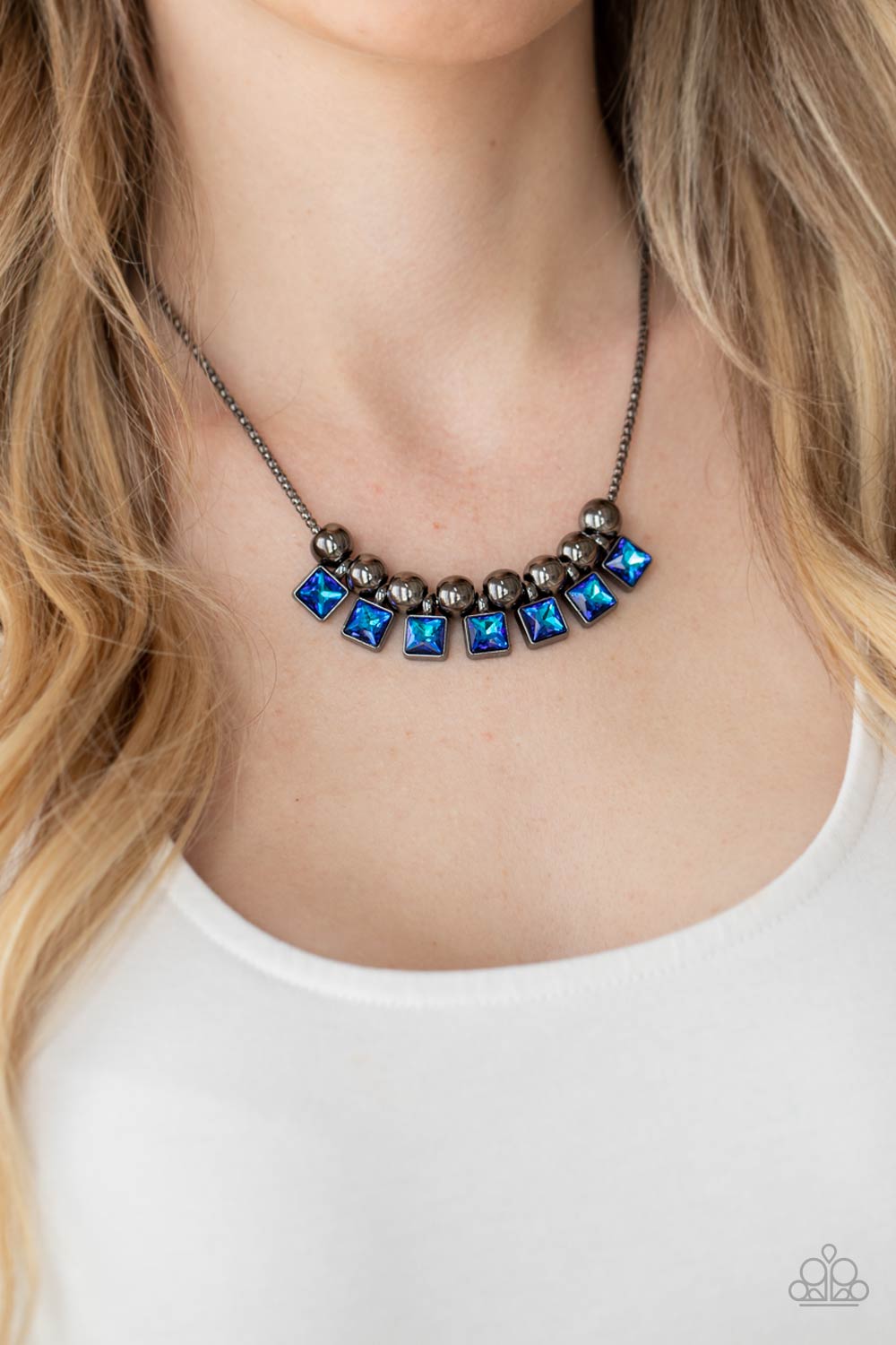 Graciously Audacious - Blue - Paparazzi