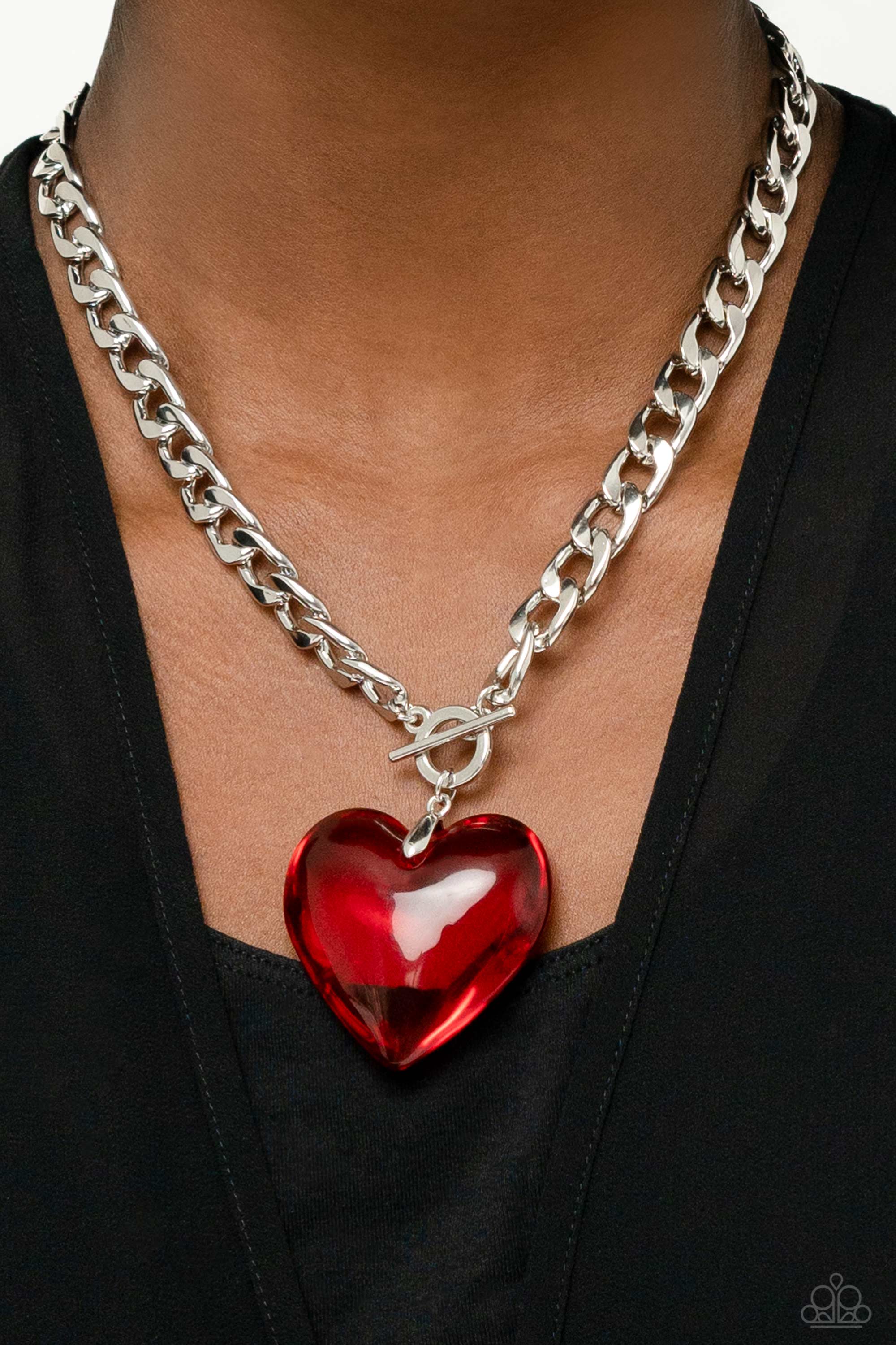 GLASSY-Hero - Red - Paparazzi