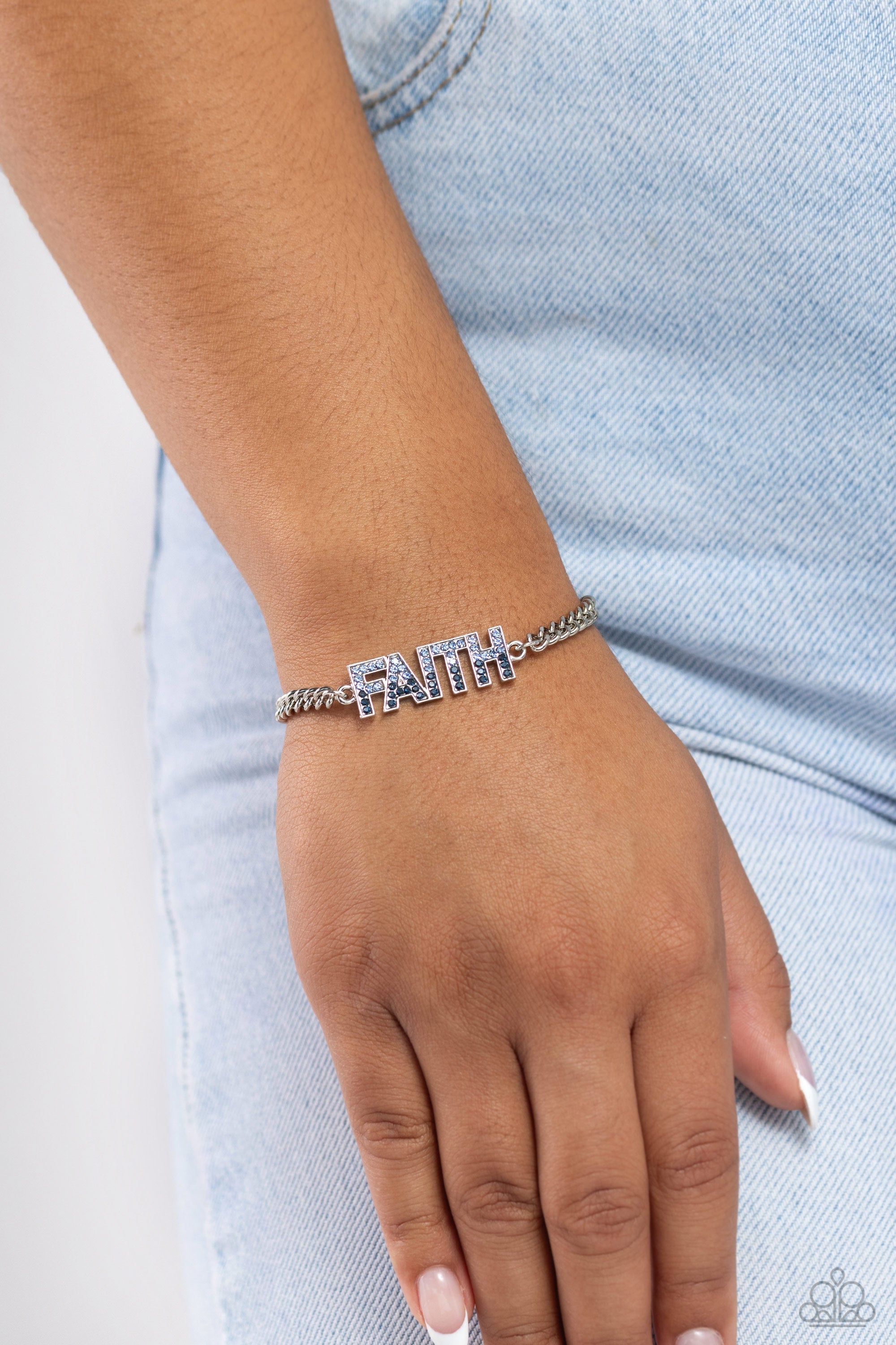 Faithful Finish - Blue - Paparazzi