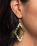 Eloquently Edgy - Green - Paparazzi