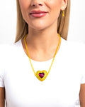 Locket Leisure - Yellow - Paparazzi
