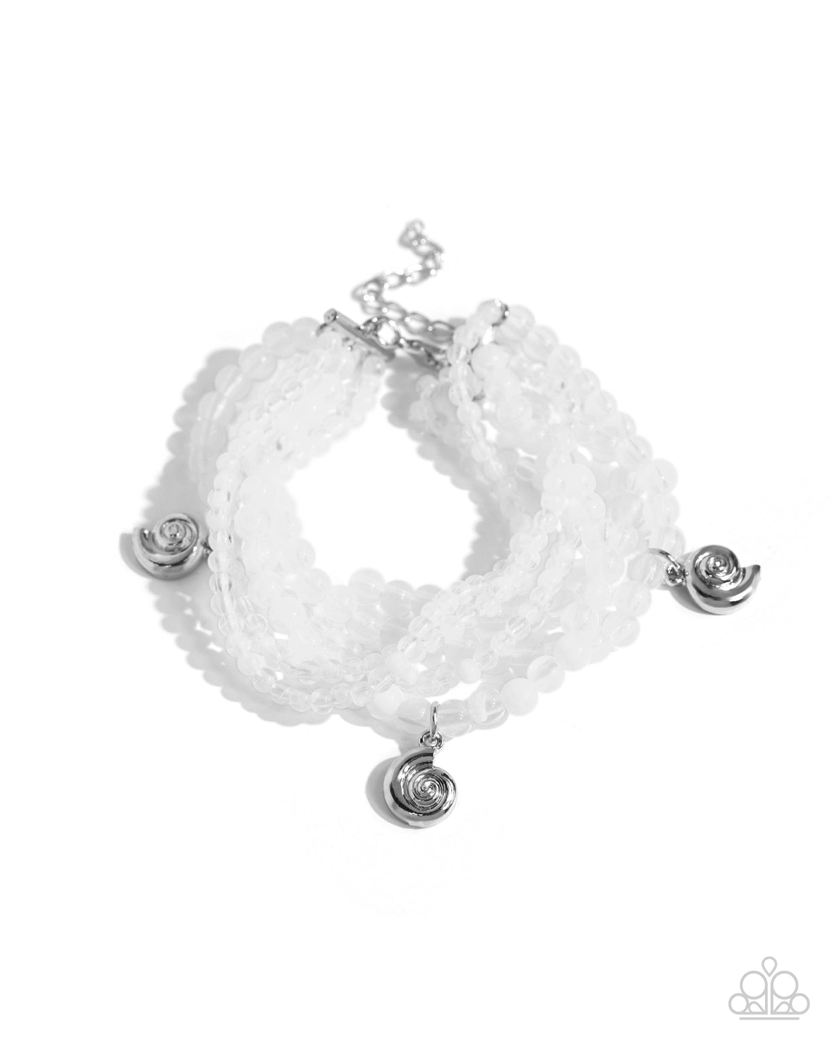 Swirling Shopaholic - White - Paparazzi