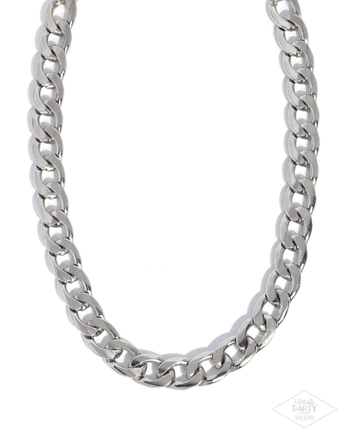 Action CURB - Silver - Paparazzi