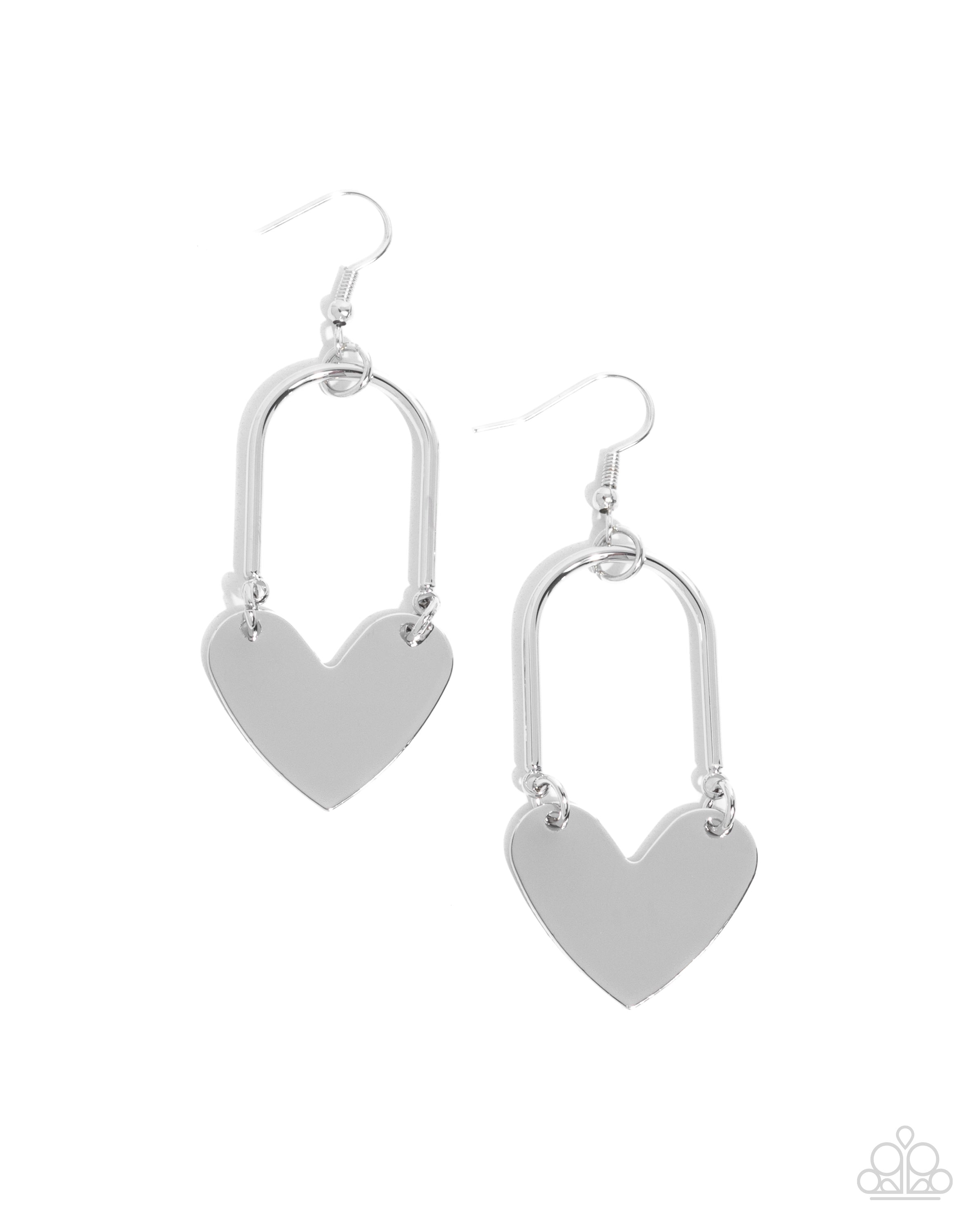 Lady Locket - Silver - Paparazzi