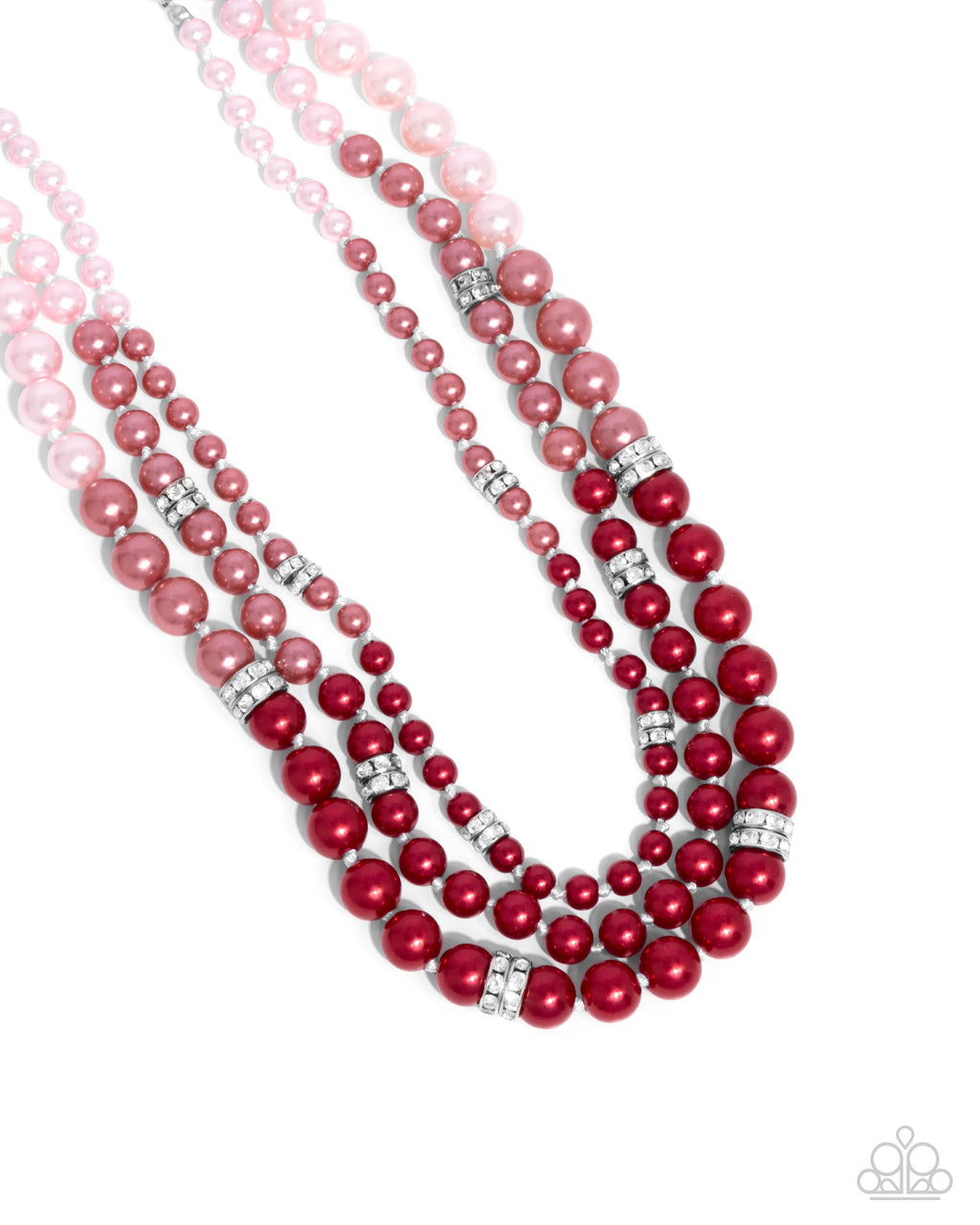 Ombré Ornament - Red - Paparazzi