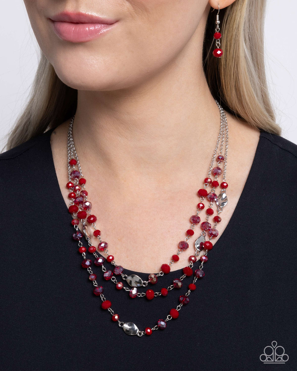 Radiantly Rich - Red - Paparazzi