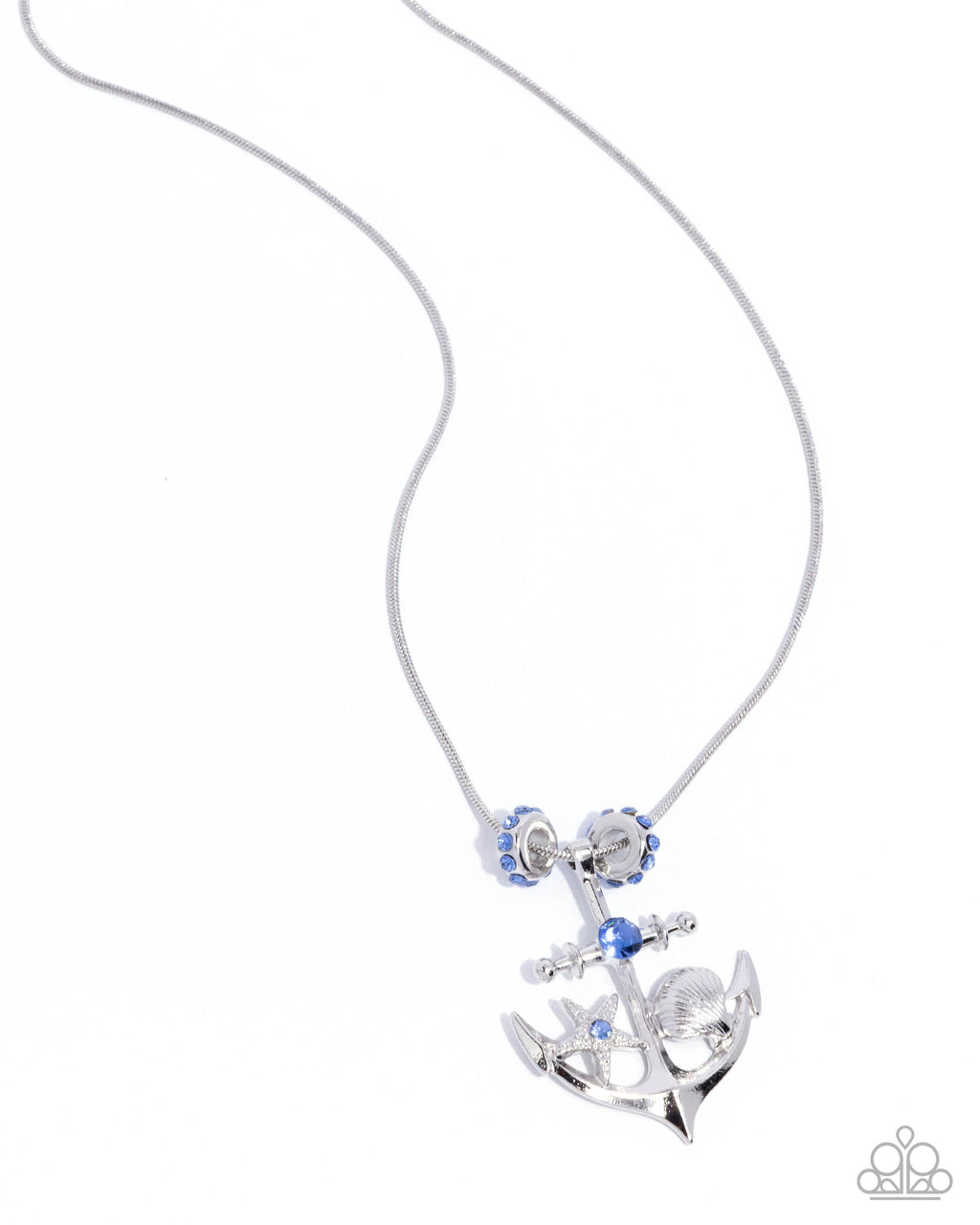 Anchored Accent - Blue - Paparazzi