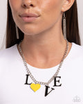 Lovely Lineup - Yellow - Paparazzi