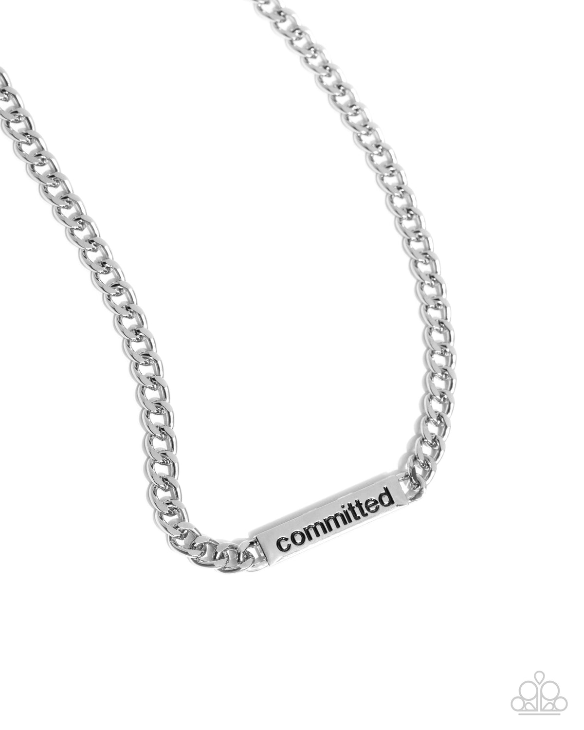 Fully Committed - Silver - Paparazzi