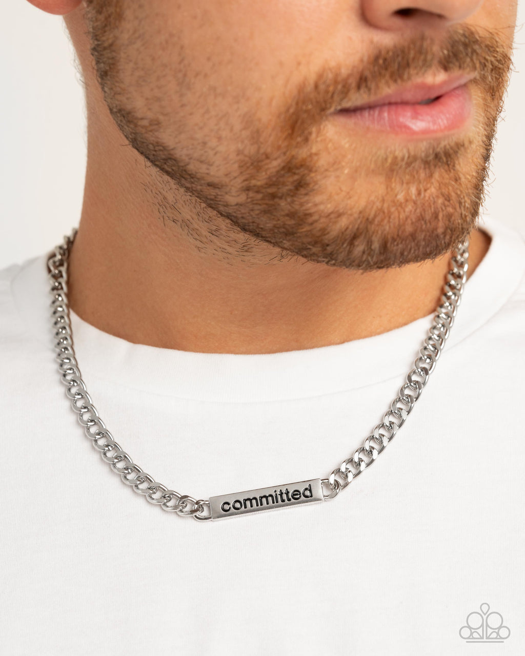 Fully Committed - Silver - Paparazzi