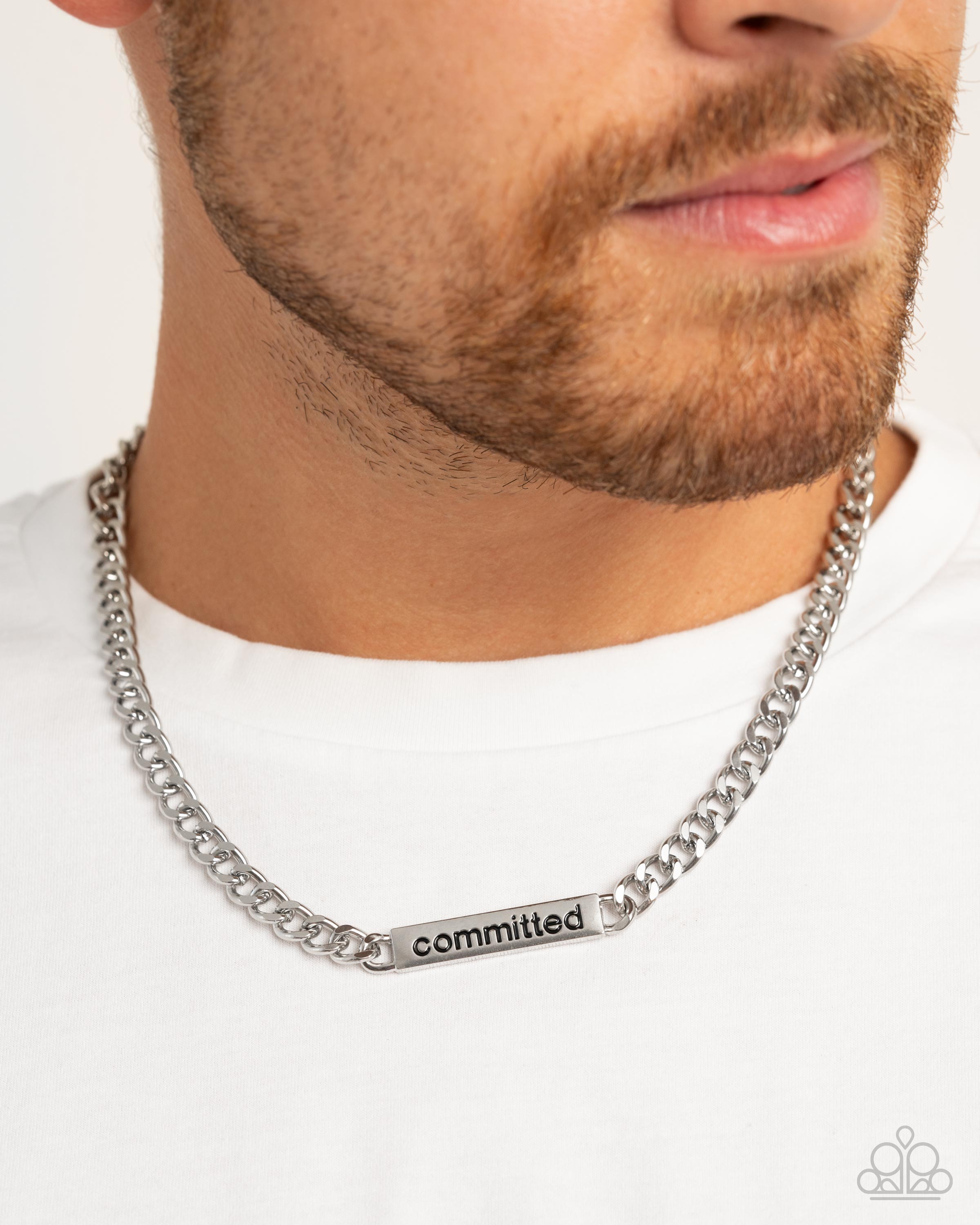 Fully Committed - Silver - Paparazzi