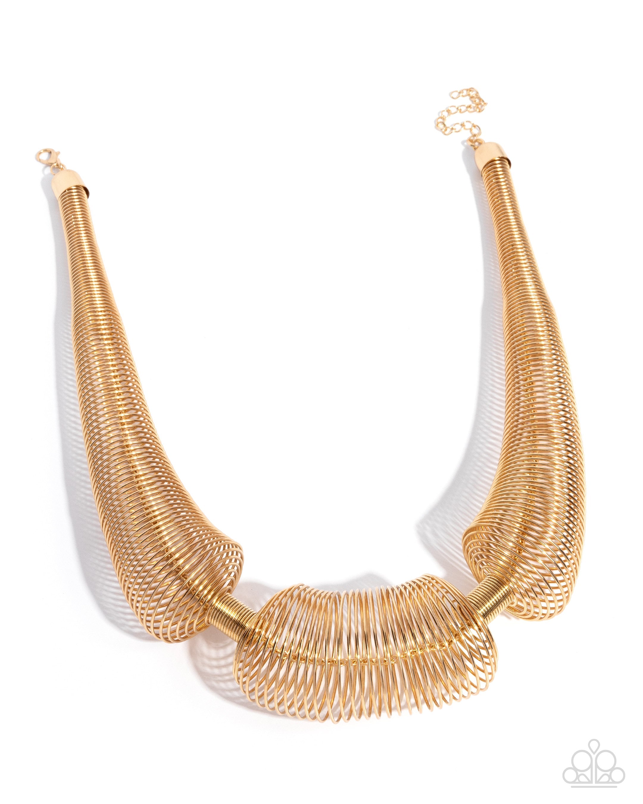 Carefree Coils - Gold - Paparazzi