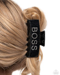 Boss Backdrop - Black - Paparazzi