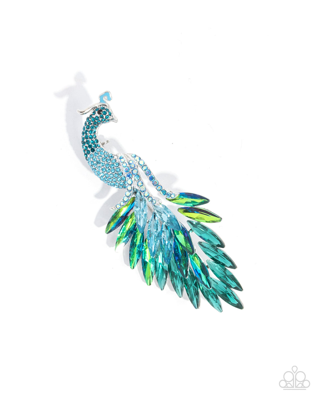 Peacock Pedestal - Blue - Paparazzi