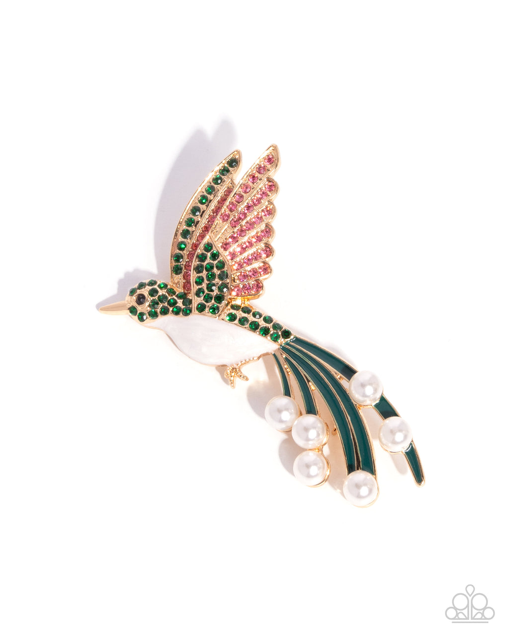 Hummingbird Homage - Green - Paparazzi