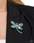 Divine Dragonfly - Green - Paparazzi