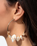 Seashell Sonnet - Gold - Paparazzi
