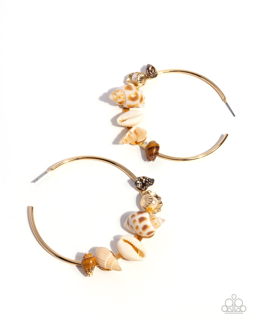 Seashell Sonnet - Gold - Paparazzi