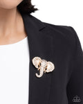 Elephant Empathy - Gold - Paparazzi