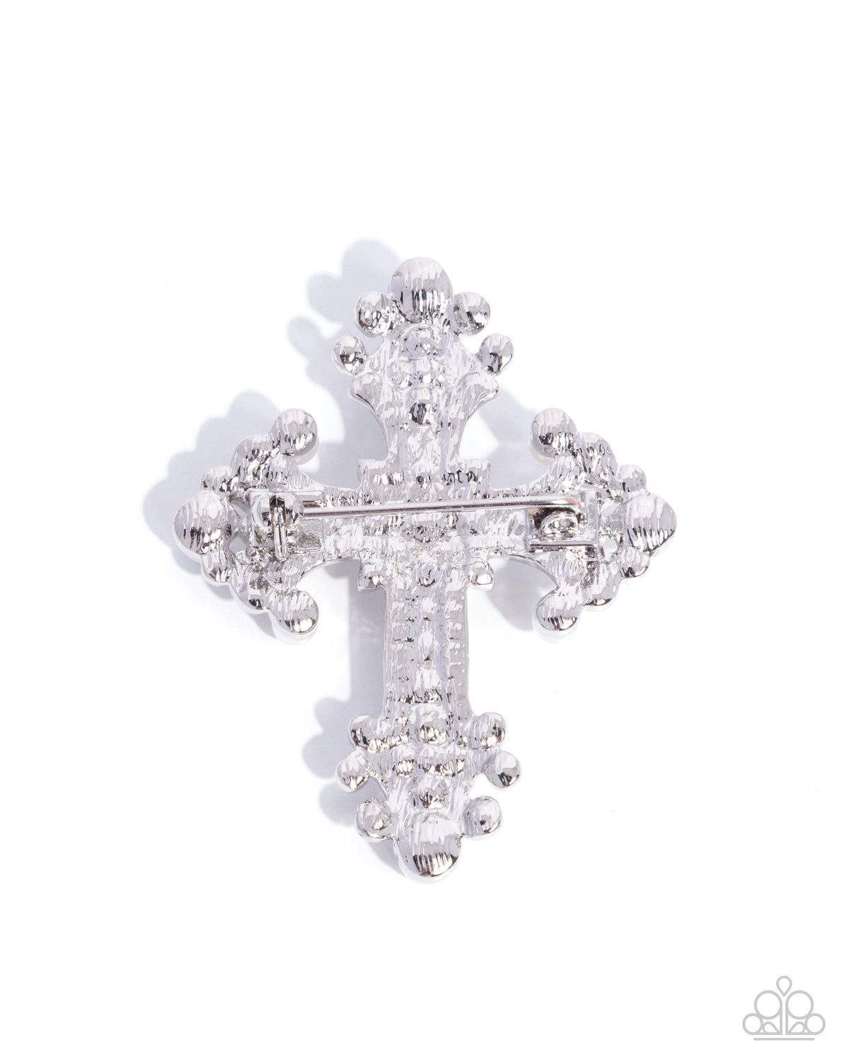 Candescent Cross - White - Paparazzi