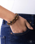 Speckled Sentiment - Brown - Paparazzi