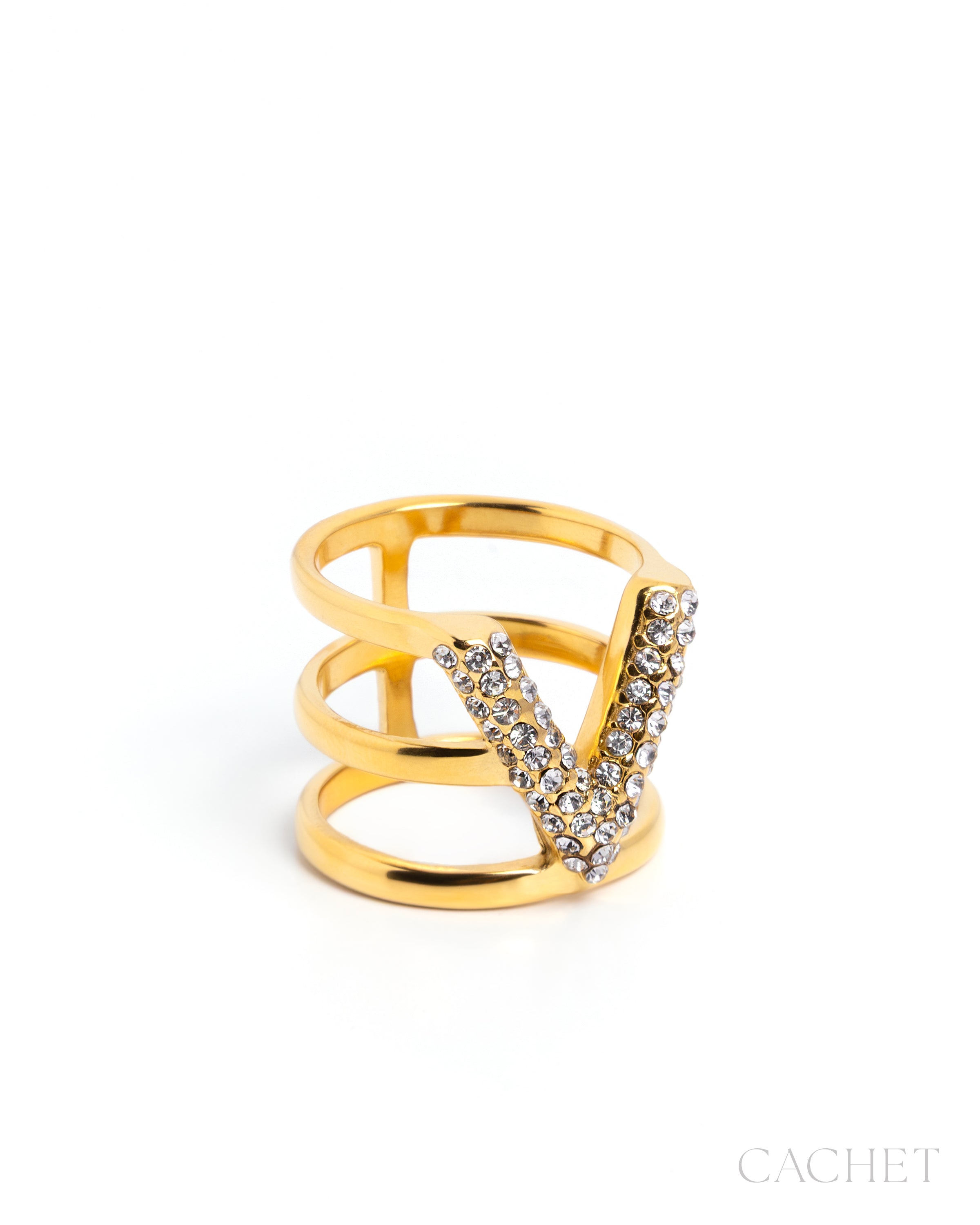Affiné  - Size 7 -  18K Gold - Paparazzi