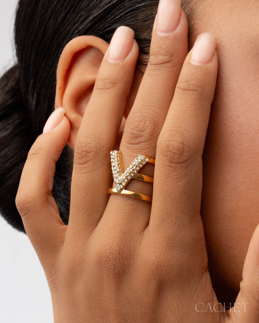 Affiné  - Size 7 -  18K Gold - Paparazzi