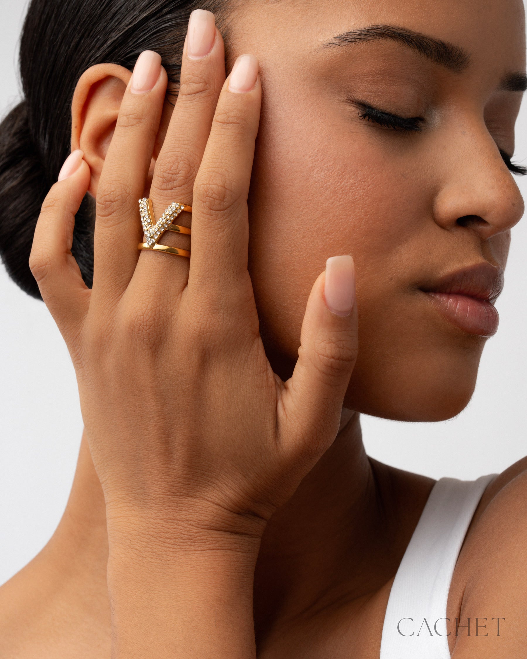 Affiné  - Size 7 -  18K Gold - Paparazzi