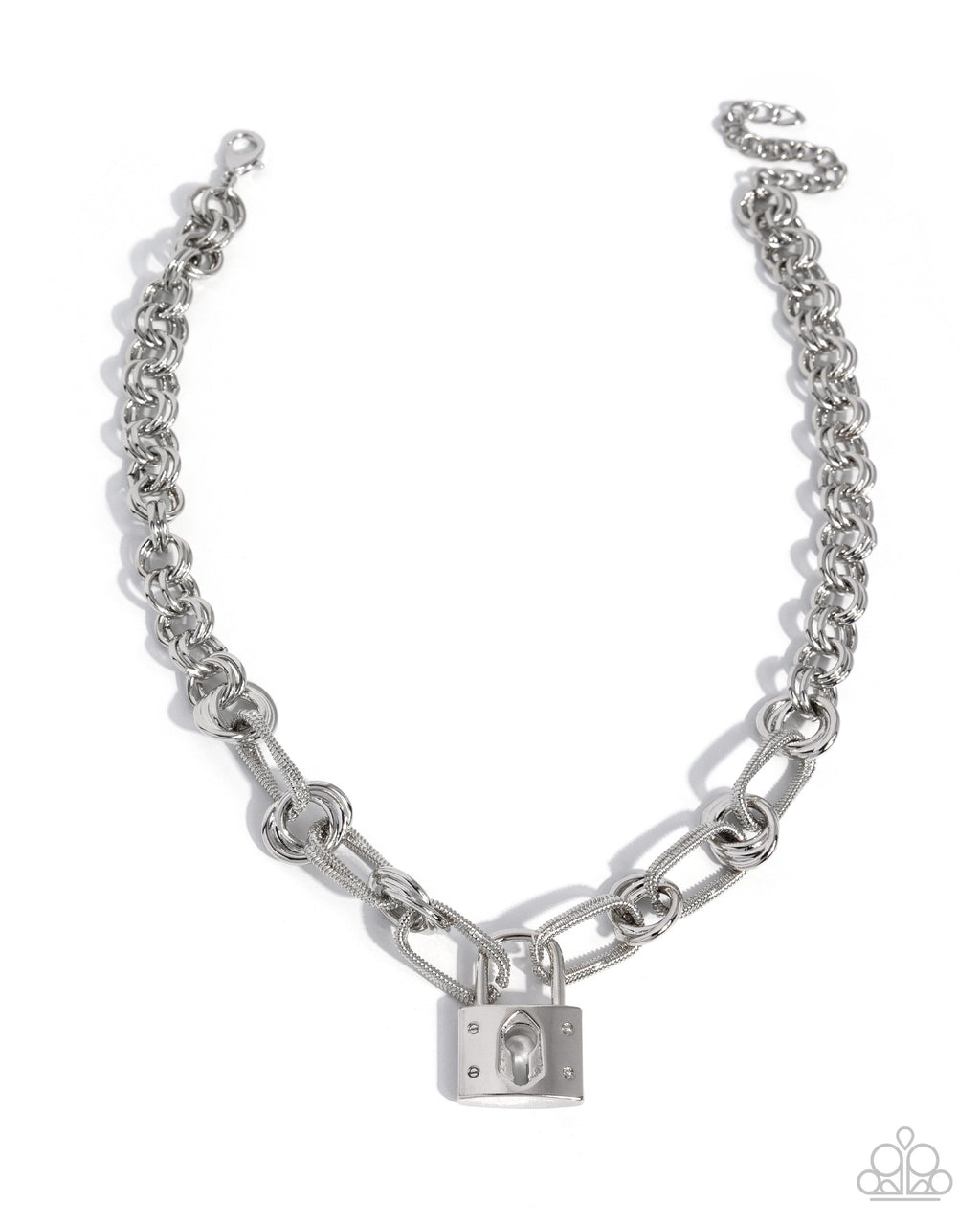 Luminescent Lockdown - Silver - Paparazzi