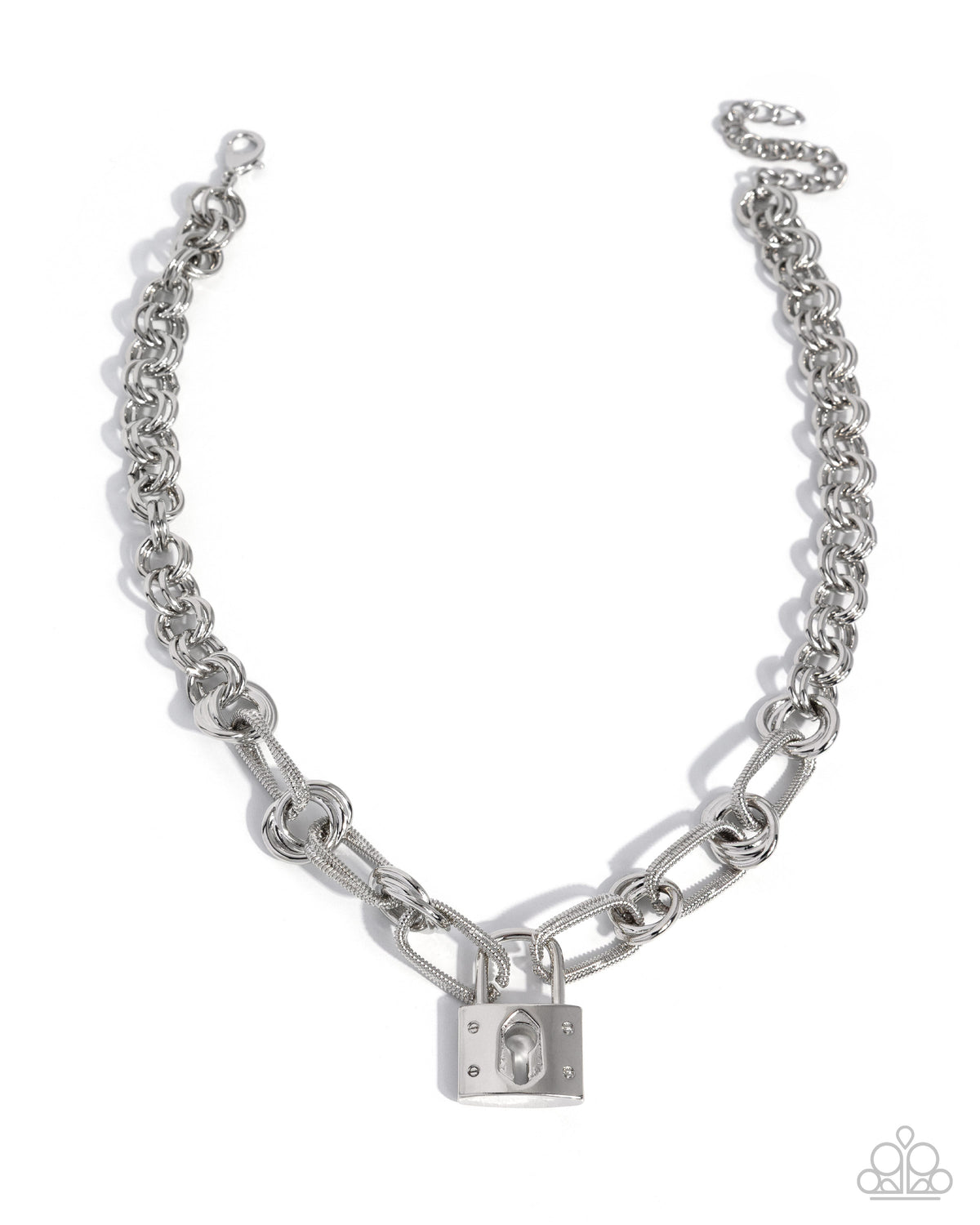 Luminescent Lockdown - Silver - Paparazzi