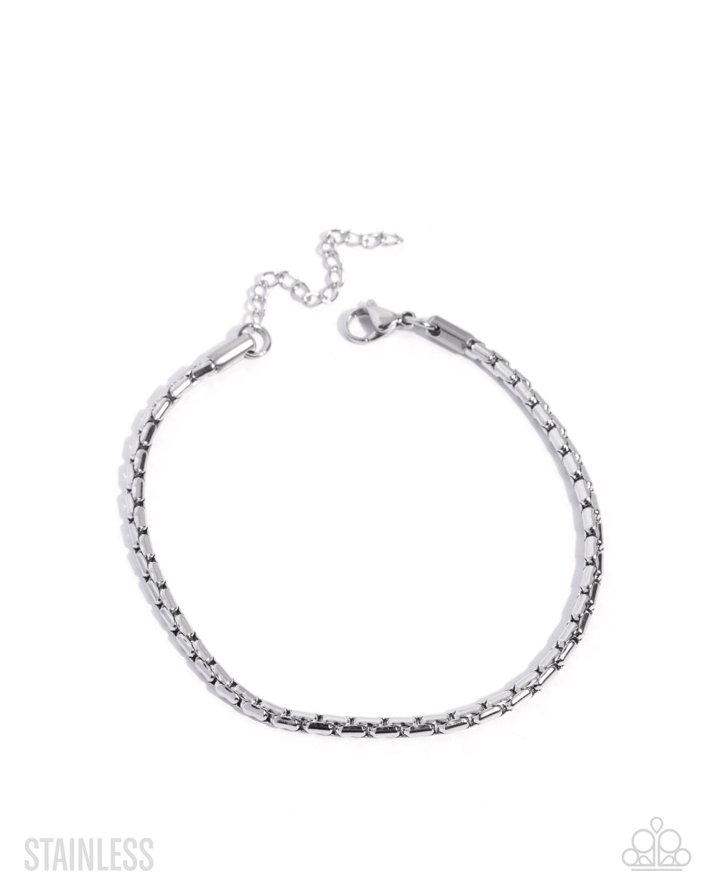 Formidably Fastened - Silver - Paparazzi