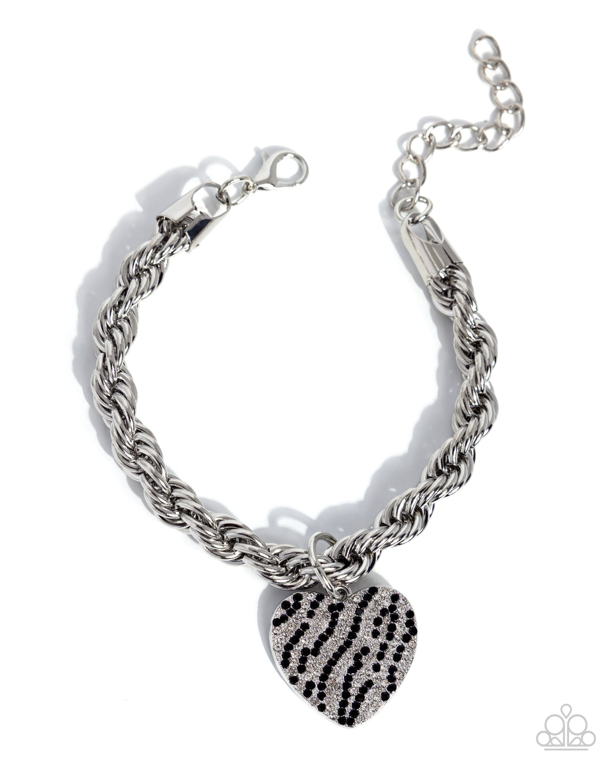 Striped Sentiment - Black - Paparazzi
