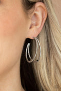 Rustic Curves - Silver - Paparazzi